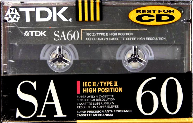 Compact Cassette: TDK  - SA 60