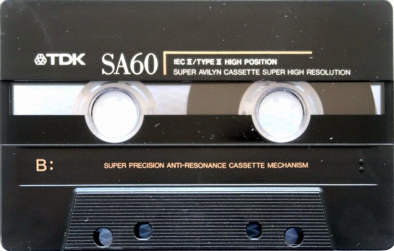 Compact Cassette: TDK  - SA 60