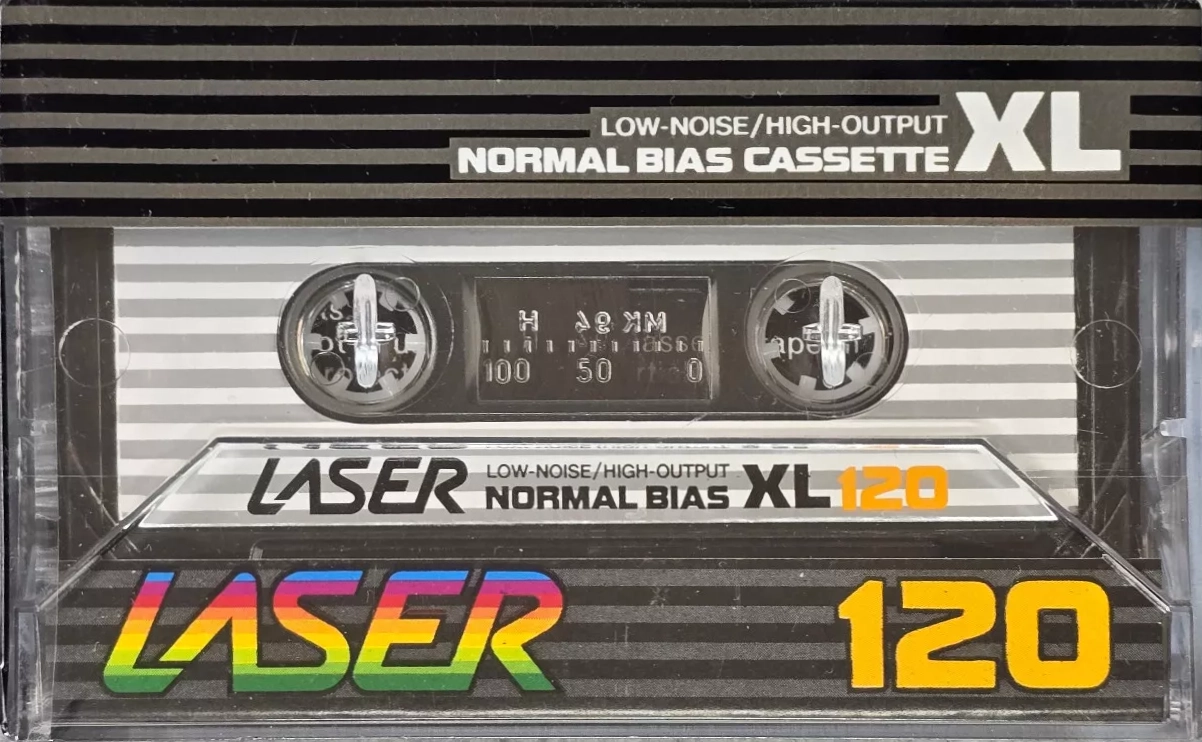 Compact Cassette Laser XL 120 Type I Normal 1983 USA