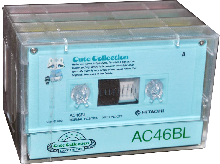 4 pack Hitachi Cute Collection 46 "AC46SH" Type I Normal 1983 Japan