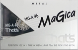 Compact Cassette Thats MG-A Magica 46 Type IV Metal 1993 Europe