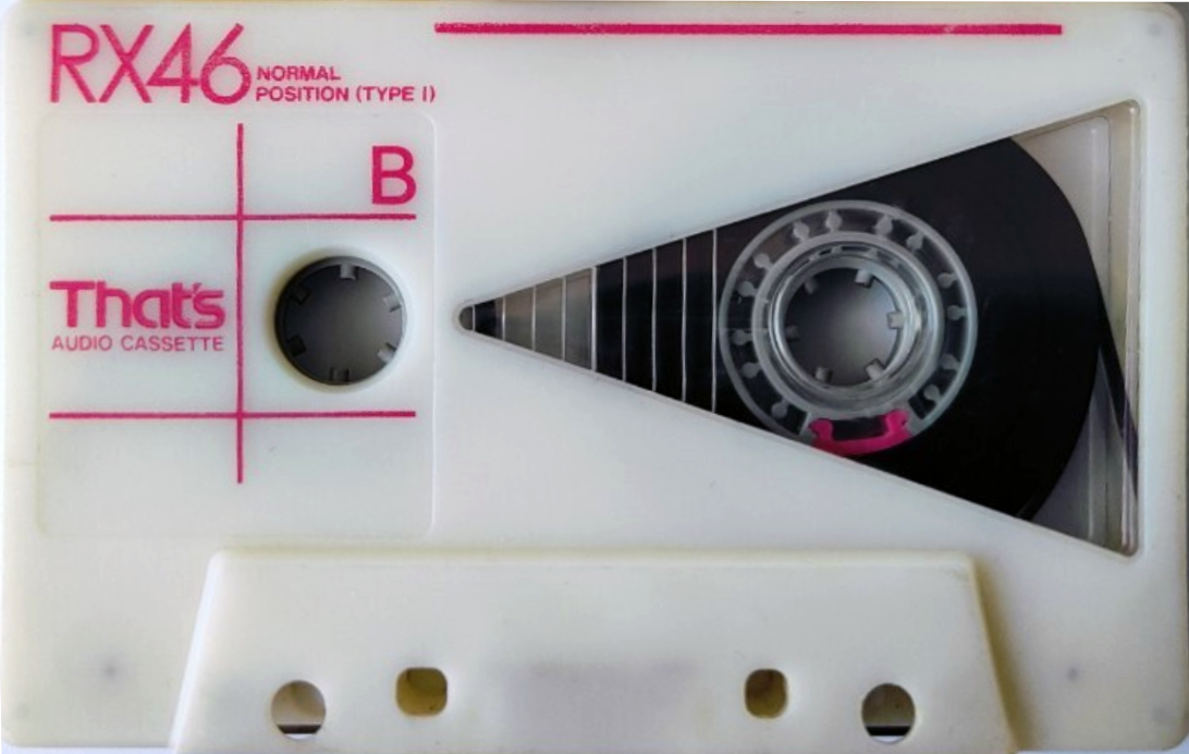 Compact Cassette Thats RX 46 Type I Normal 1984 Japan