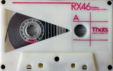 Compact Cassette Thats RX 46 Type I Normal 1984 Japan