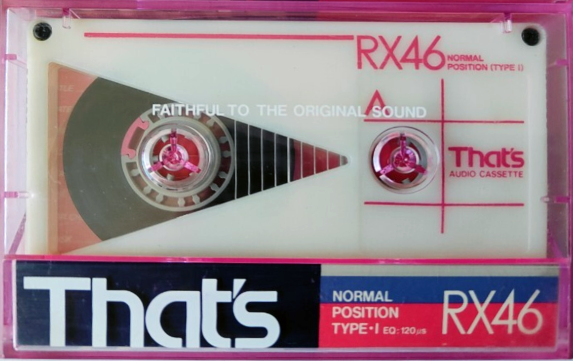 Compact Cassette Thats RX 46 Type I Normal 1984 Japan