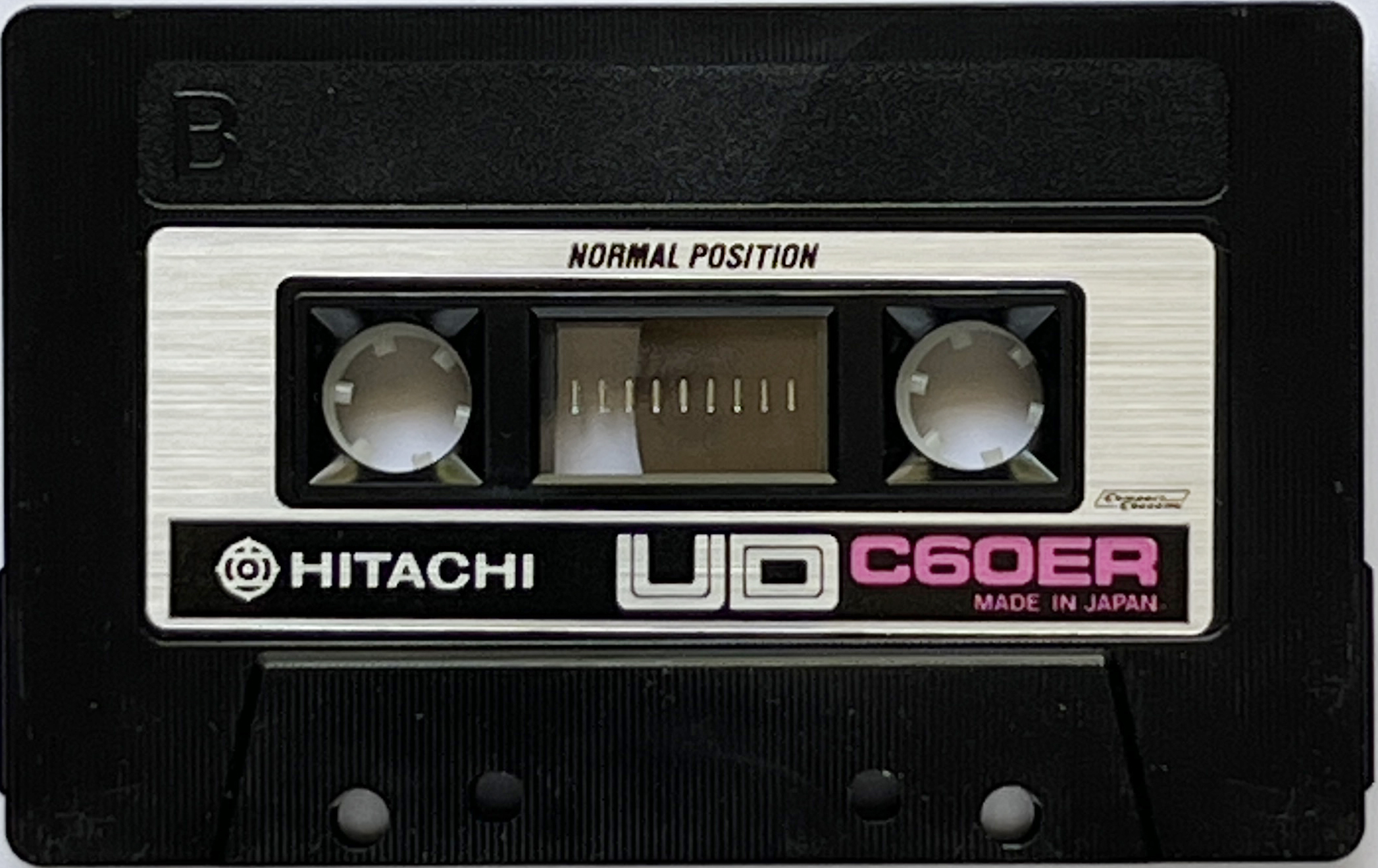 Compact Cassette Hitachi UD 60 "C60ER" Type I Normal 1977 Europe