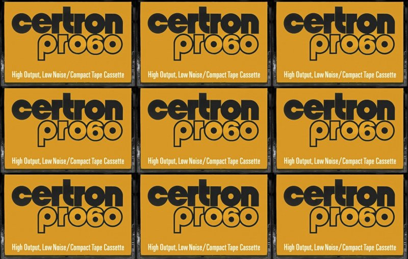 Compact Cassette:  Certron - Pro 60