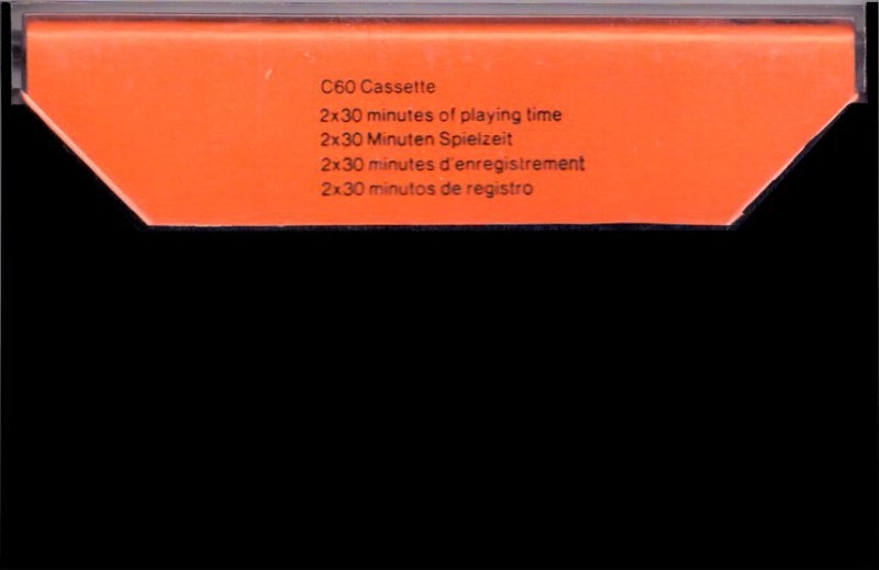 Compact Cassette Optimax 60 Type I Normal 1978 Germany