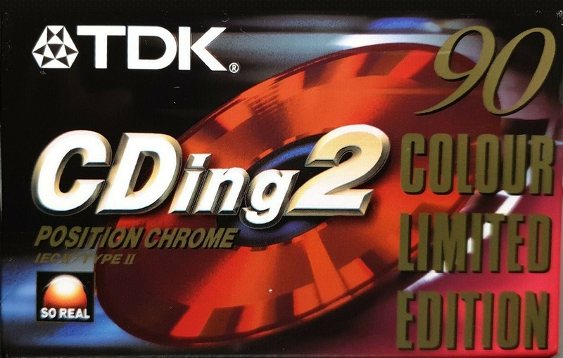 Compact Cassette: TDK  - CDing 2 90