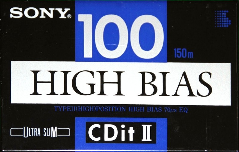 Compact Cassette: Sony  - CDit II 100