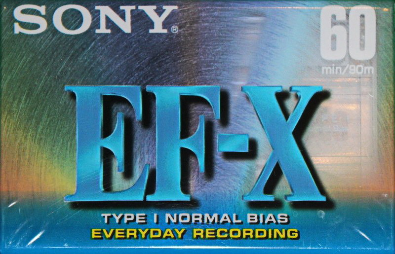 Compact Cassette: Sony  - EF-X 60