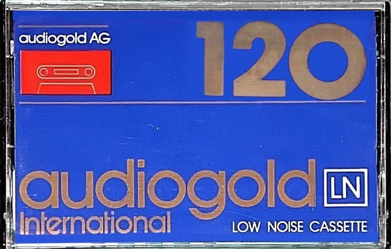 Compact Cassette Audiogold AG 120 Type I Normal Ireland