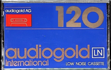 Compact Cassette Audiogold AG 120 Type I Normal Ireland