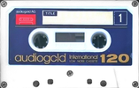 Compact Cassette Audiogold AG 120 Type I Normal Ireland
