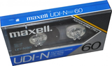 Compact Cassette Maxell UDI-N 60 Type I Normal 1985 Japan