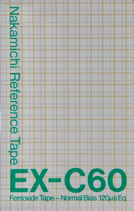 Compact Cassette Nakamichi EX 60 Type I Normal 1983 Worldwide