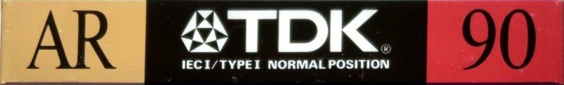 Compact Cassette TDK AR 90 "AR-90N" Type I Normal 1988 Australia, Europe