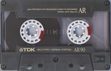 Compact Cassette TDK AR 90 "AR-90N" Type I Normal 1988 Australia, Europe
