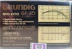 Compact Cassette Grundig GF 60 Type I Normal 1991 Latin America