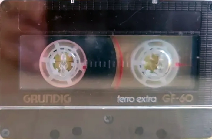 Compact Cassette Grundig GF 60 Type I Normal 1991 Latin America