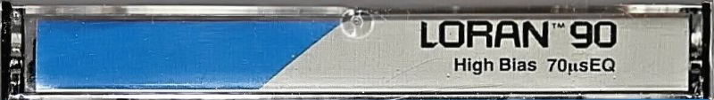 Compact Cassette Loran 90 Type II Chrome 1981 USA
