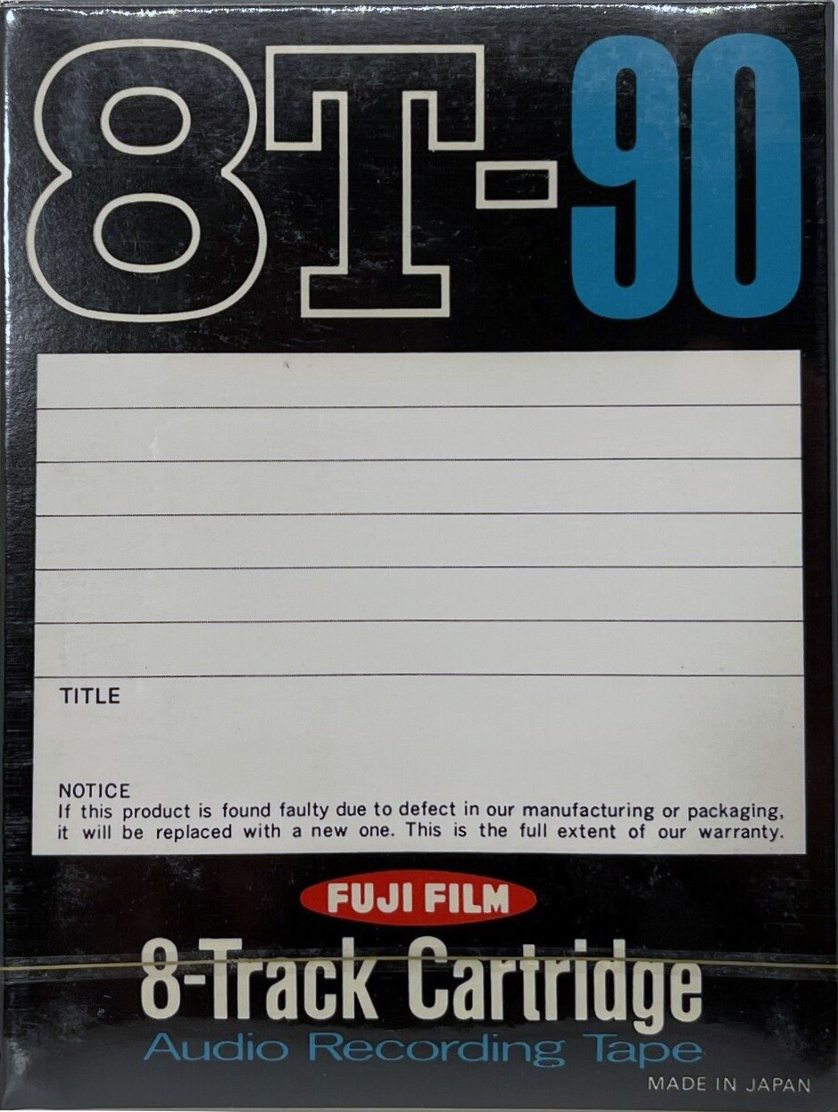 TRACK-8 Fuji Film 90 Type I Normal USA
