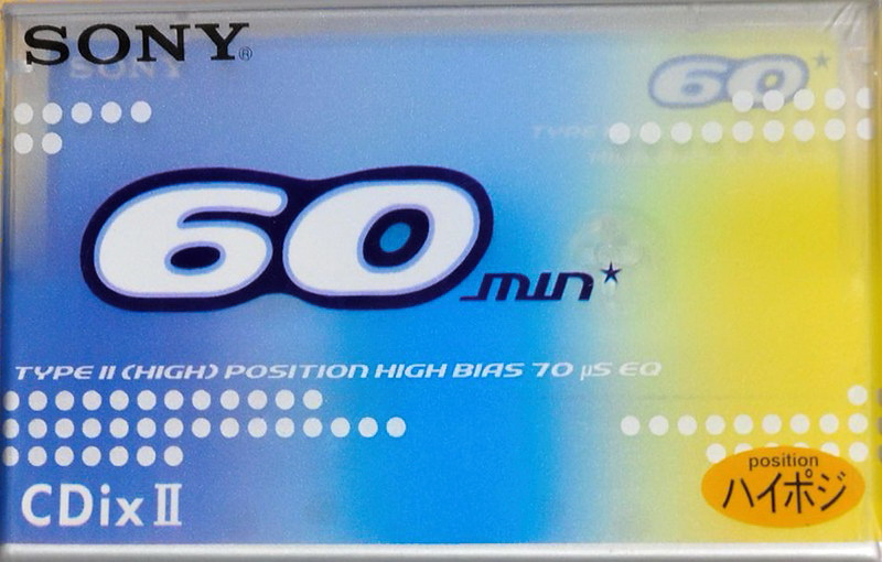 Compact Cassette: Sony  - CDix II 60