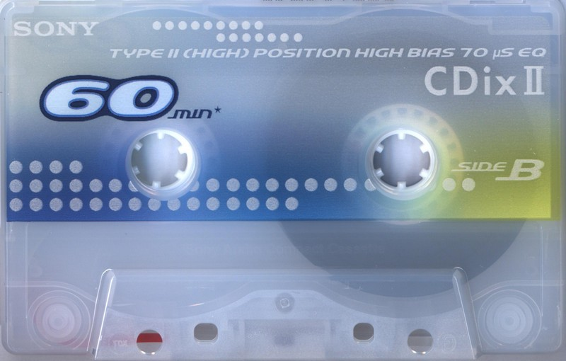 Compact Cassette: Sony  - CDix II 60