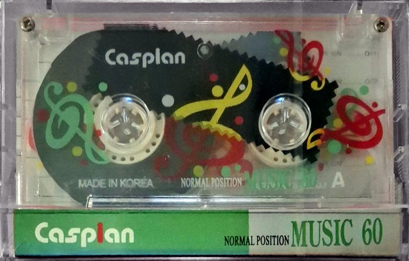 Compact Cassette Caspian 60 "Music" Type I Normal 1988 Iran