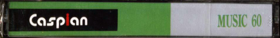 Compact Cassette Caspian 60 "Music" Type I Normal 1988 Iran