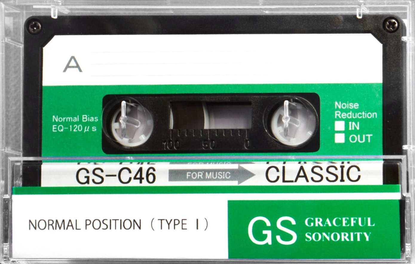 Compact Cassette Classic GS / Grace 46 Type I Normal 2023 Worldwide