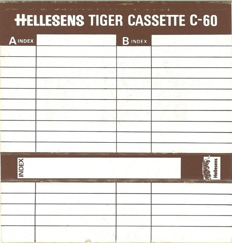 Compact Cassette:  Hellesens -  60