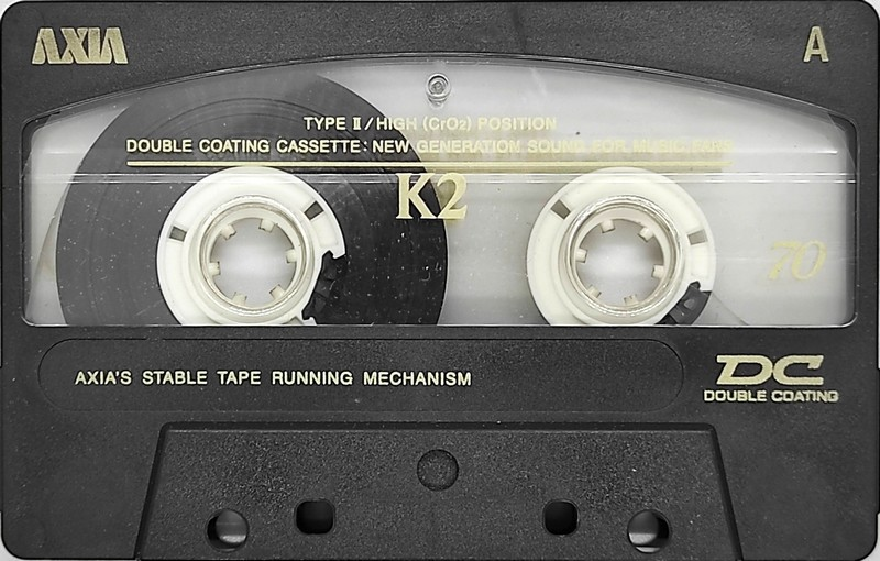 Compact Cassette: FUJI AXIA - K2 70