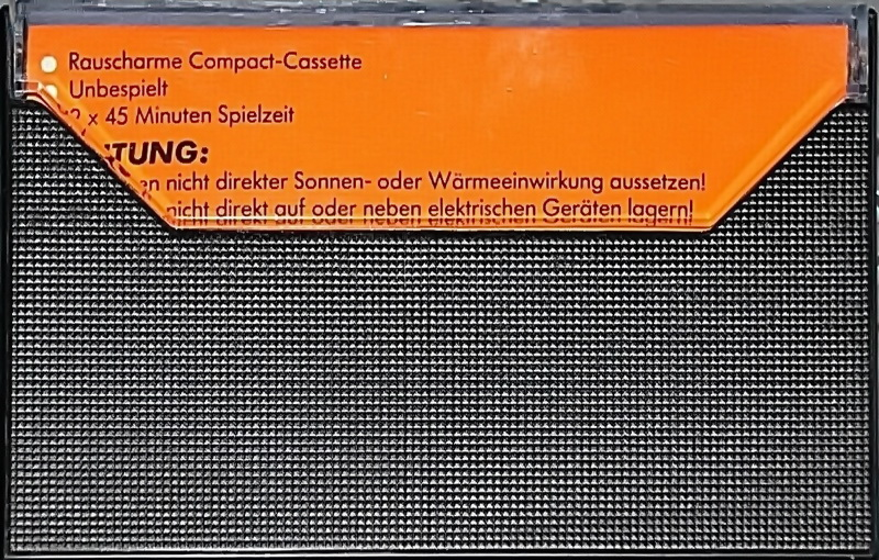 Compact Cassette Sound 2000 Sound Tape 1 90 "Low Noise" Type I Normal 1978 Germany