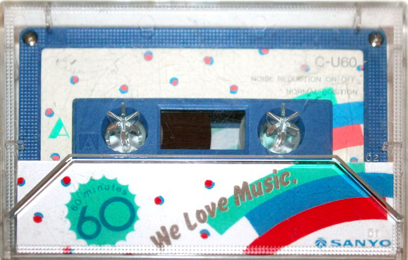 Compact Cassette:  Sanyo - We Love Music 60