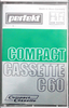 Compact Cassette Perfekt 60 Type I Normal 1977 Europe