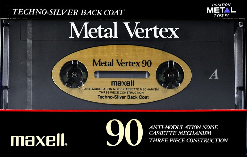 Compact Cassette: Maxell / Hitachi Maxell - Metal Vertex 90