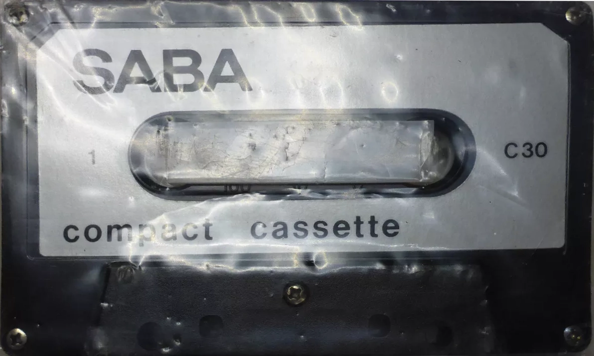 Compact Cassette Saba 30 Type I Normal Germany