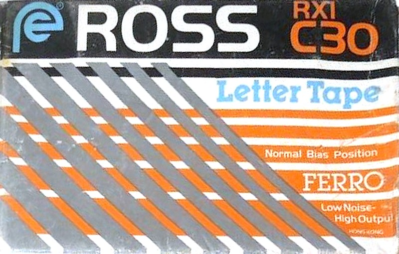 Compact Cassette:  Ross - Letter Tape 30