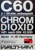 Compact Cassette Waltham 60 Type II Chrome 1979 Germany