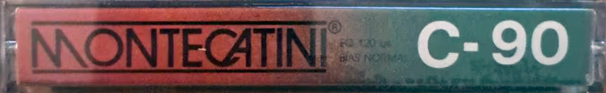 Compact Cassette Montecatini 90 Type I Normal Unknown Country