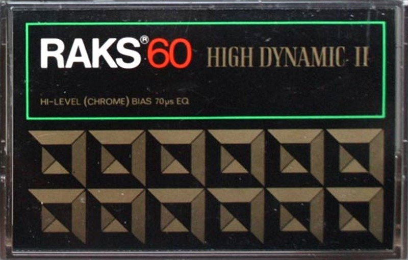 Compact Cassette: RAKS  - High Dynamic II 60