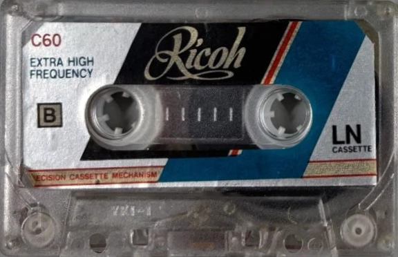 Compact Cassette Ricoh 60 "LN" Type I Normal India