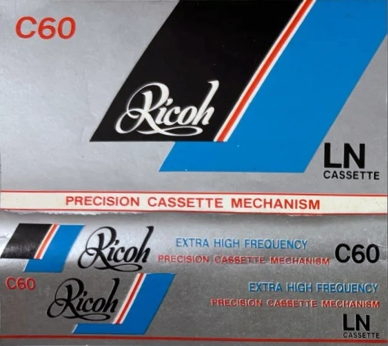 Compact Cassette Ricoh 60 "LN" Type I Normal India