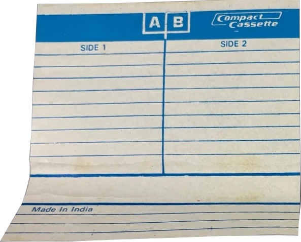 Compact Cassette Ricoh 60 "LN" Type I Normal India