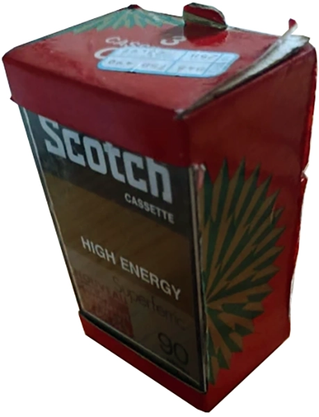 3 pack Scotch High Energy 90 Type I Normal 1975 France