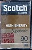 3 pack Scotch High Energy 90 Type I Normal 1975 France