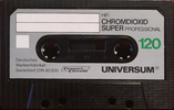 Compact Cassette Universum Super 120 Type II Chrome 1979 Europe