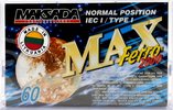 Compact Cassette Maksada MAX Ferro 60 Type I Normal 1998 Worldwide