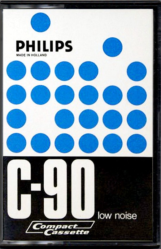 Compact Cassette Philips 90 Type I Normal 1971 Europe