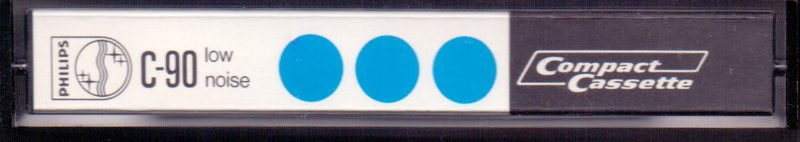 Compact Cassette Philips 90 Type I Normal 1971 Europe